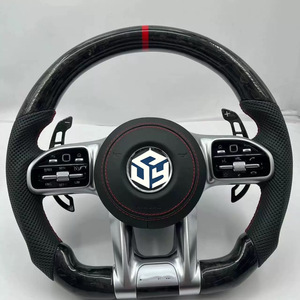 <span class=keywords><strong>Volant</strong></span> de direction amélioré pour Mercedes Benz Cls 350 W157 W218 W219 W257 53 63 A45 <span class=keywords><strong>a</strong></span> <span class=keywords><strong>45</strong></span> W176 W177 <span class=keywords><strong>Amg</strong></span> en fibre de carbone - Product Image 5
