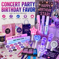 Bâton lumineux LED en plastique personnalisé pour anniversaires d'adultes, concerts, fêtes, événements de bachelorette, fournitures en gros