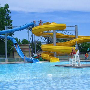 Outdoor Water Park Entertainment Equipment Fiberglass Slides <strong>Tube</strong> for Swimming Pool - Product Image 1