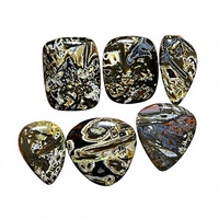 Magnifique Agate Turritella Naturelle, Cabochon en Pierre de Forme Mixte, Taille Personnalisable, pour la Fabrication de Bijoux, FIJAN GEMS, 1 Pièce
