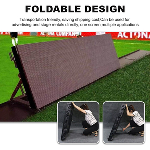 Yuyi Led Ngoài Trời bóng đá hàng rào Màn hình LED thể thao trong nhà LED biểu ngữ hiển thị bảng điểm tường Màn hình LED cho sân vận động thể thao - Product Image 3