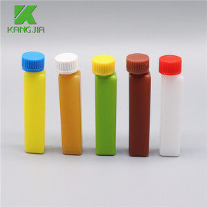 Botellas de Reactivo de Plástico Bioquímico Hitachi Roche 7170 917 <span class=keywords><strong>Analyzer</strong></span> de 70 ml y 20 ml para <span class=keywords><strong>IVD</strong></span>, Botella Cuadrada de HDPE - Product Image 5