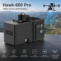 Système LiDAR GreenValley LiAir H600 Pro 1000KHz, scanner laser 3D haute précision 5 mm pour la cartographie et l'arpentage des terrains