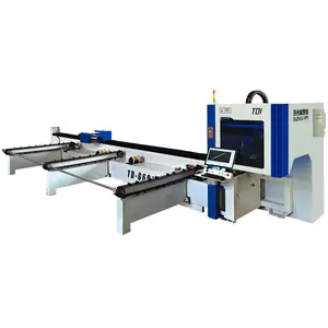 Usine CNC alimentation automatique en métal lourd tuyau Tube fibre Laser Cutter Machine de découpe Fabricant