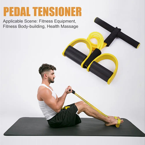 Cordes de traction élastiques de résistance Exerciseur <span class=keywords><strong>Rameur</strong></span> Bande de résistance du ventre Gym à domicile Sport Training Bandes élastiques <span class=keywords><strong>pour</strong></span> équipement de fitness - Product Image 2