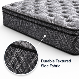 <span class=keywords><strong>Matelas</strong></span> à ressorts ensachés individuels de style <span class=keywords><strong>Simmons</strong></span>, qualité hôtelière cinq étoiles, épaisseur 28 cm, noir, compressé et roulé, pour l'exportation - Product Image 3