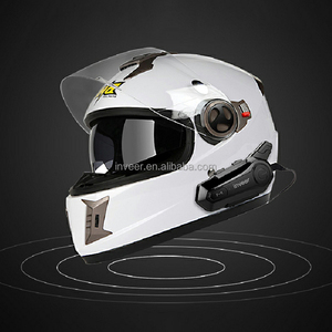 Inveer 1000m Casco dúplex Bluetooth <span class=keywords><strong>Intercom</strong></span> Auriculares IPX65 a prueba de agua para accesorios de casco X1Plus Accesorios de motocicleta - Product Image 2