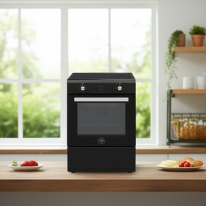 Cocina eléctrica 4 zonas de cocción Horno eléctrico FUTURA SE664INE Negro Clase A - Product Image 3