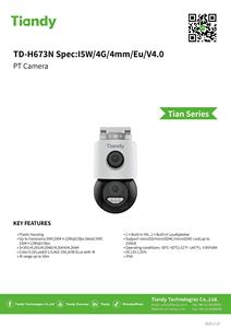 Cámara CCTV Tiandy imou para uso doméstico, 3MP, alcance IR de hasta 50m, serie Wi-Fi, altavoz y micrófono integrados, cámara Wi-Fi PT Tiandy - Product Image 4