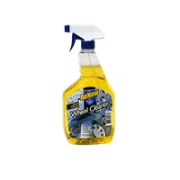 Adesivo de limpeza impermeável personalizado, garrafa spray para limpeza de carro espelho doméstico