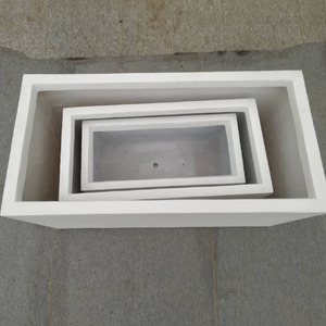 Grande giardino esterno in fibra di <span class=keywords><strong>cemento</strong></span> creta <span class=keywords><strong>vasi</strong></span> di piante Stock in fibra di vetro <span class=keywords><strong>grandi</strong></span> <span class=keywords><strong>vasi</strong></span> di fiori vaso per la decorazione del pavimento - Product Image 4