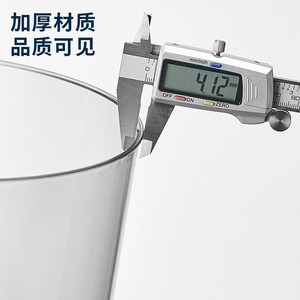Transparent Trash Can Cylindrical 12L And Above Big Size Indoor Use For Home Bedroom Bathroom Office Living Room - Product Image 3