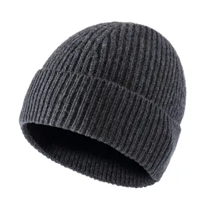 P22B952ZL Горячая продажа кашемировая шапка шерстяные вязаные шапки шапка вязаная длинная шапка