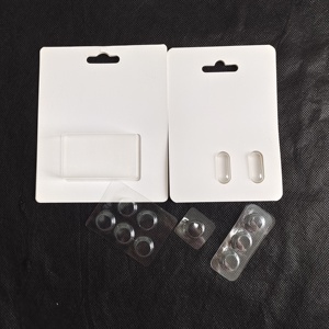 Tùy ChỉNh Nóng Bán Thuốc duy nhất viên nang kẹo thực phẩm Vỉ gói Trường hợp với thẻ giấy - Product Image 4