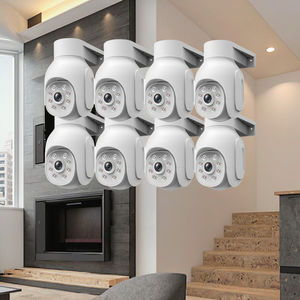 Version européenne Kit de caméra sans fil 4G étanche pour l'extérieur à bas prix Batterie solaire à faible consommation Données <span class=keywords><strong>cloud</strong></span> sans prise transfrontalière - Product Image 5