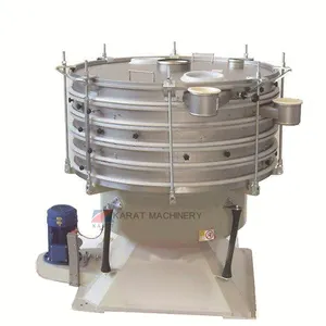 China High Frequency Flexible Rotary Tumbler Satake Wet And Dry Three Dimensional Vibrating Screen Combine Cassava Flour Rice