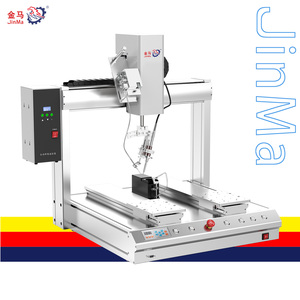 Nueva Máquina de <span class=keywords><strong>Soldadura</strong></span> Automática de Doble Cabezal de Alta Velocidad de 3 Ejes, 500 mm/s, Precisión de 0.02-0.05 mm, Uso Industrial, de Escritorio, Automática - Product Image 1