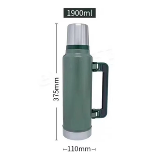 Bouteille isotherme de très grande capacité, tasse isotherme en acier inoxydable, gourde isotherme portable, tasse cadeau d'affaires - Product Image 4