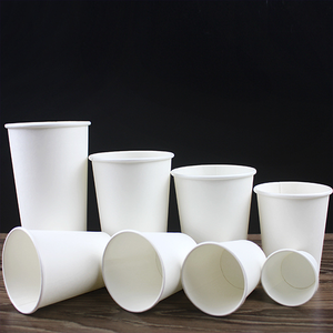 Eco-Friendly Disposable Single Wall <strong>Paper</strong> <strong>Cup</strong> for Hot Coffee Tequila &amp; Carbonated Drinks with Custom Logo Waterproof PE Coating - Product Image 1