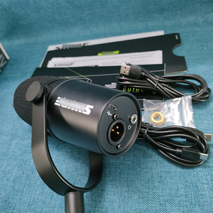 Microphone dynamique pour podcast MV7, XLR USB, réduction du bruit, câble de 3 m, support, instruments de musique, clavier, accordéon - Product Image 2