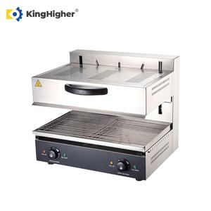 Salamandre Four de comptoir électrique professionnel Gratinateur à griller relevable Contrôle de la température à double zone Nouveau <span class=keywords><strong>fromage</strong></span> de cuisine - Product Image 2