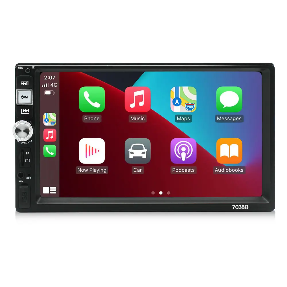 7-Inch Een Universele Machine In Een Voertuig Gemonteerde Mp5 Speler Auto Bluetooth Geïntegreerde Machine Omkeren Beeld Carplay