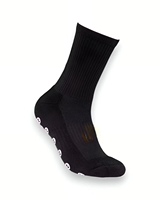 Venta caliente logotipo personalizado fútbol agarre calcetines hombres mujeres equipo deporte calcetín con diseño personalizado antideslizante calcetines de fútbol