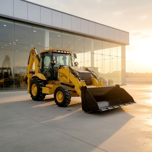 Pengiriman Gratis Backhoe dan Front <span class=keywords><strong>Loader</strong></span> 4x4 4WD Mini <span class=keywords><strong>Loader</strong></span> Backhoe Baru dari Cina - Product Image 3