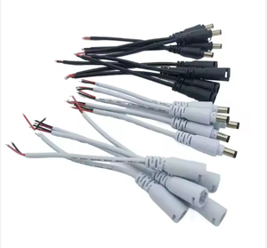 Connettore di alimentazione CC maschio e femmina spina di testa Led striscia di cablaggio luce 5.5*2.1 non impermeabile connettore CC connettore femmina - Product Image 2