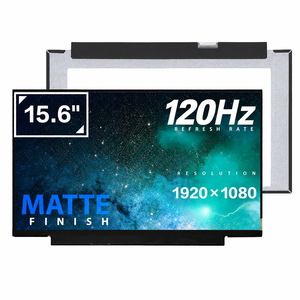 จอแสดงผล LCD สำหรับแล็ปท็อปขนาด 15.6 นิ้ว ความละเอียด 1920x1080 FHD IPS EDP 40 พิน 120Hz รุ่น LP156WFJ-SPB3 NV156FHM-N4U LM156LFGL03 ขายส่งจำนวนมาก - Product Image 2