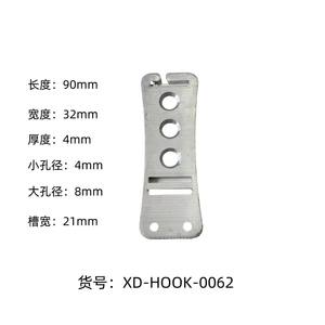 Série de boucles de corde Xingda en alliage d'aluminium réglables pour tente de camping, accessoire de fixation antidérapant pour cordon de traction - Product Image 4