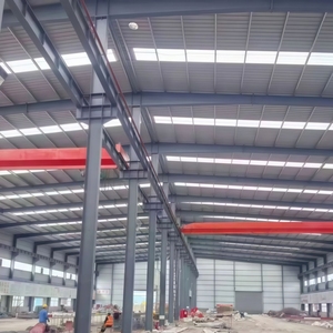 QDJGBUILD Vorgefertigte Stahlkonstruktions-Werkstatt mit Sandwichpaneelen Industriedesign 5+ Jahre Garantie Herkunft Shandong - Product Image 5