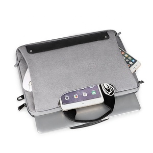 กระเป๋าใส่แล็ปท็อป RTS Trendy <span class=keywords><strong>WIWU</strong></span> ขนาด 13.3 14" 15.4 16"  แบบสะพายไหล่สำหรับผู้หญิง ทนทาน กันกระแทก ผลิตจากโพลีเอสเตอร์ - Product Image 5