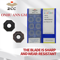ZCC ONHU ONHU 060408ANN GM Plaquettes de fraisage haute vitesse pour outils de coupe CNC, plaquettes en carbure revêtues, commande minimum 10 pièces