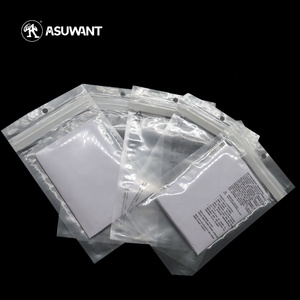 Compostable Biodegradable Clear Transparent Plastic PLA Material Zipper Packaging Bags