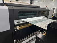 Impresora Digital de Lámina en Formato Grande, Máquina de Impresión de Inyección de Tinta Dorada y Plateada, 16 Cabezales de Impresión Epson I3200, Automática, 1 Año de Garantía