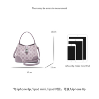Nouveaux Sacs à Main Designer 2026 pour Femmes – Mini Sac Seau Gaufré Bandoulière Messager Vente en Gros