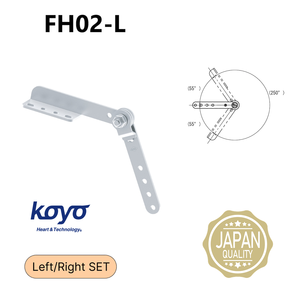 Bisagra de Fricción Silenciosa KOYO para Reposacabezas de Sofá - Modelo P28 (Juego Izquierdo/Derecho) Diseño Moderno - Product Image 1