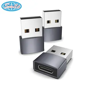 USB 2.0 Male To Type C Female Connector Converter Adapter Tipe C Ke USB Standard Charging Hub Transfer Data