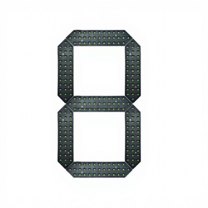 Affichage LED à 7 segments de 15 pouces à haute luminosité pour extérieur, étanche IP67, écran numérique de prix pour station-service et signalisation de carburant - Product Image 1