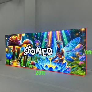 20x8英尺定制铝制免工具背景板<span class=keywords><strong>SEG</strong></span>印刷背光布艺灯箱展览展示 - Product Image 4