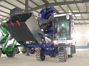Luzun Self-Loading Mobile Concrete Batching <strong>Mixer</strong> 2.4cbm Capacity with Engine Pump &amp; Motor-High-Efficiency <strong>Cement</strong> <strong>Mixer</strong> <strong>for</strong> <strong>Sale</strong> - Product Image 2
