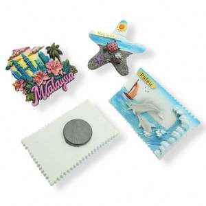 Aimant personnalisé populaire en résine 3D, souvenir de ville, aimant de réfrigérateur pour la décoration de cuisine - Product Image 2