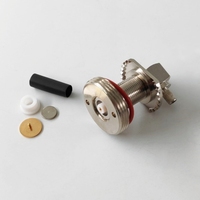 Connecteur d'antenne coaxial RF NMOHF femelle à 90 degrés, connecteur d'antenne à angle droit, câble coaxial LMR200