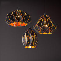 JYLIGHTING Suspension de forme irrégulière Salle à manger moderne minimaliste Salon Chambre Taille moyenne Ombre creuse