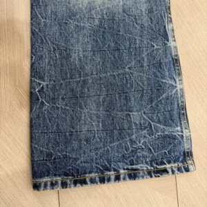 Calças <span class=keywords><strong>Jeans</strong></span> Vintage Personalizadas ODM/OEM para Homens, Estilo Bootcut, Baggy, Desbotadas a Laser, Soltas e Retas para Todas as Estações - Product Image 4