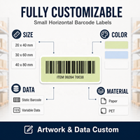 Vente en gros d'autocollants en rouleau avec code QR auto-adhésifs ShiDa, personnalisables, avec numéro de série variable, étiquette de code-barres pour utilisation en supermarché