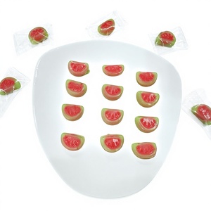 Caramelos de Goma con Sabor a Fruta, Multicolores, con Forma de Fruta 3D, Recubrimiento Súper Ácido, Sabor a Sandía - Product Image 5