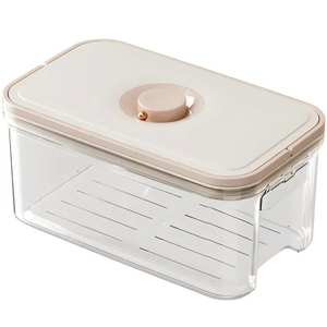 Conteneurs de rangement pour réfrigérateur de cuisine, en PET transparent, écologiques, sans danger pour les aliments, durables, pour légumes et fruits, avec <span class=keywords><strong>couvercle</strong></span> - Product Image 6