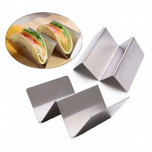 1 Pack Support à Tacos en Acier Inoxydable en Forme de W, Écologique, pour Cuisson et Pâtisserie - Product Image 3